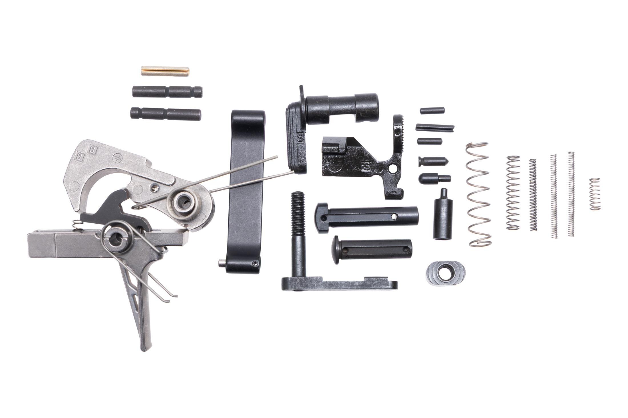 Expo Arms Mil-Spec Enhanced AR-15 Lower Parts Kit - Single Stage Trigger
